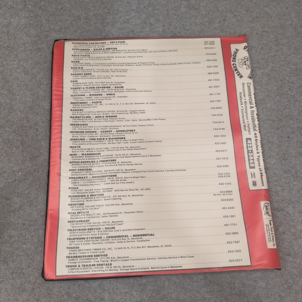 Vintage 1982 Bear Bryant Alabama Crimson Tide Book Cover A Class Gentleman Poem - Picture 2 of 3